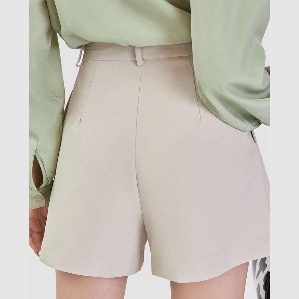 Quần nữ MARC FASHION shorts xếp bốn ly trước