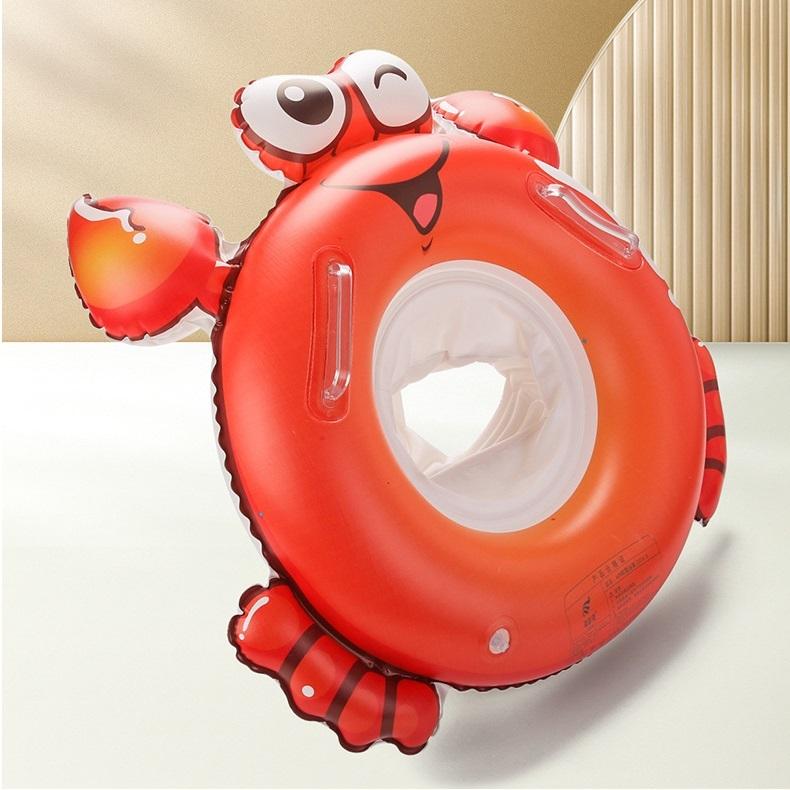 Phao Tập Bơi Xỏ Chân Chống Lật Cho Bé 2-6 Tuổi Mẫu Cua