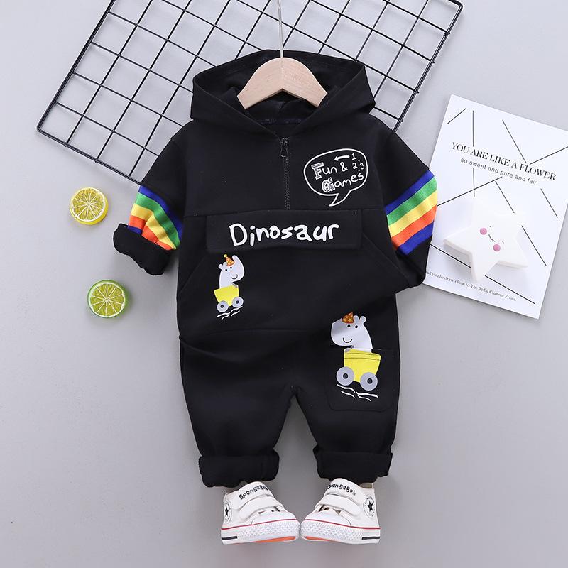 Trẻ Sơ Sinh Bộ Quần Áo Cho Bé Nữ 2021 Thu Mùa Xuân Quần Áo Cho Bé Sơ Sinh Bé Trai Quần Áo Hoodie + Quần 2 Bộ Trang Phục trẻ Em Trang Phục