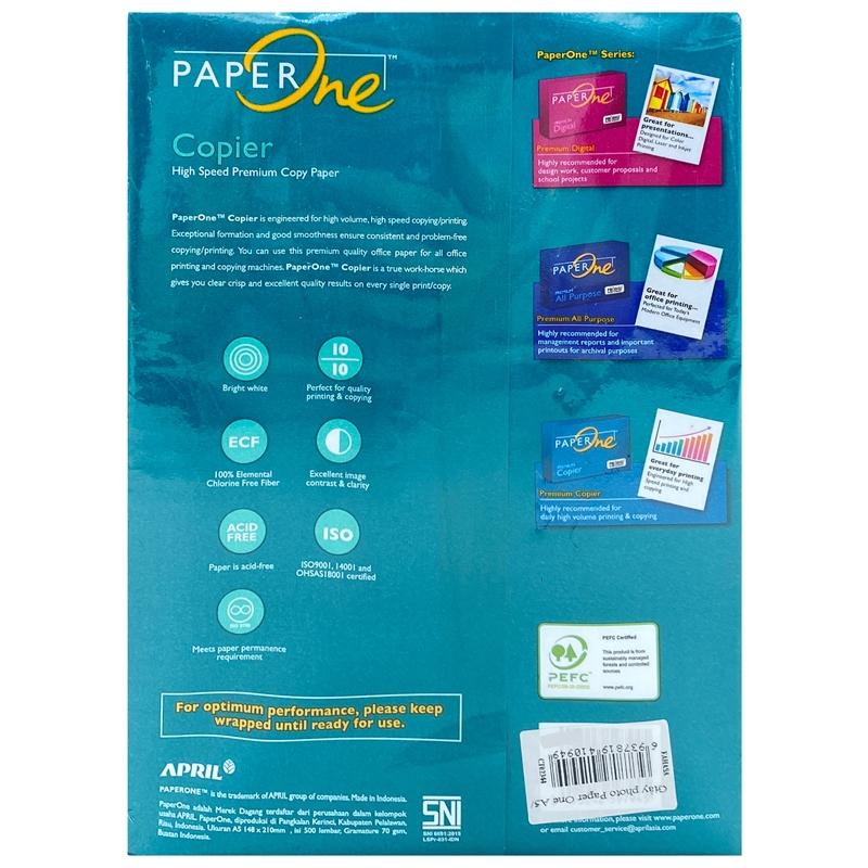 Giấy Photo Paper One A5 70gsm (500 Tờ) (Mẫu Bao Bì Giao Ngẫu Nhiên)