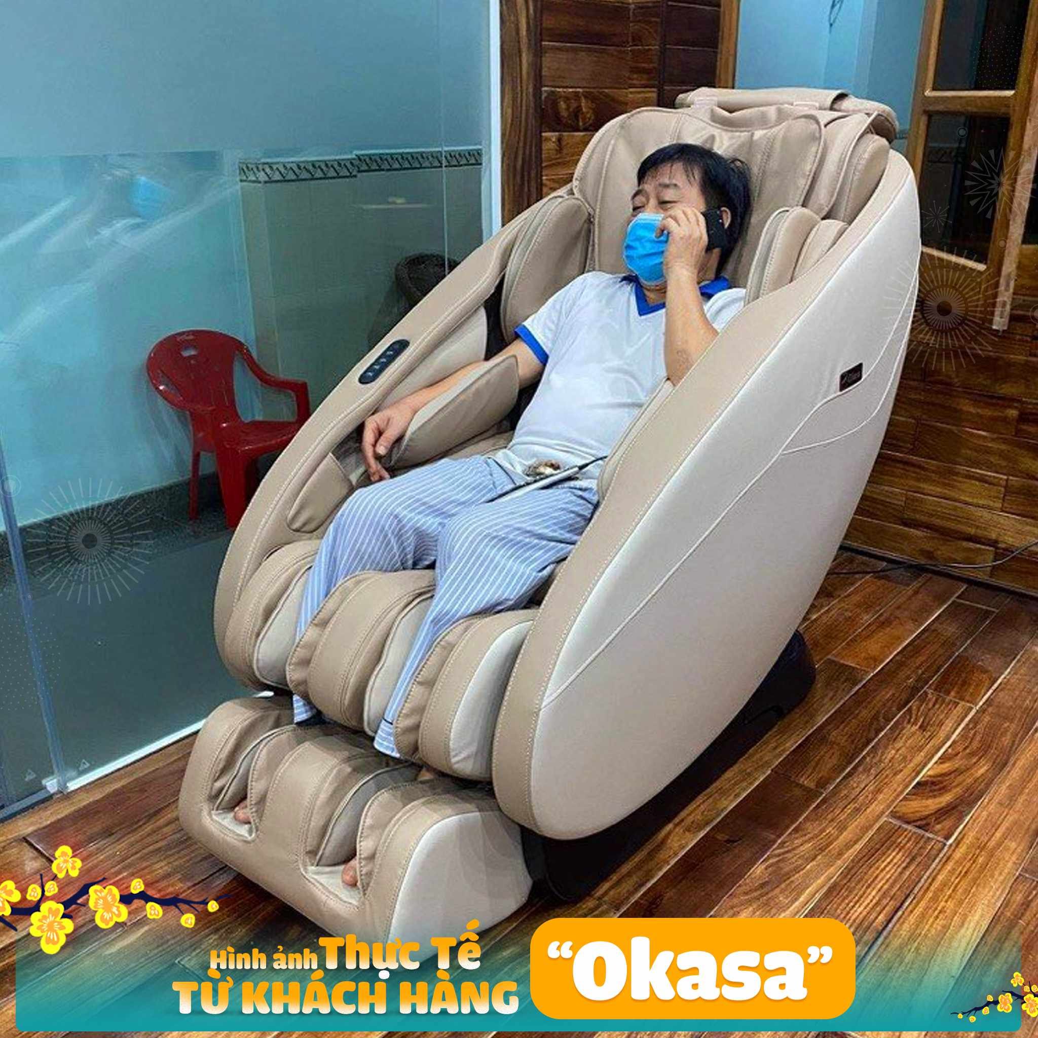 GHẾ MASSAGE OKASA OS-888