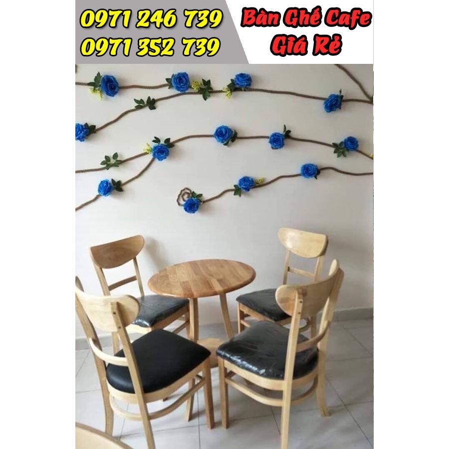 Bàn ghế gỗ cafe nhà hàng quán ăn