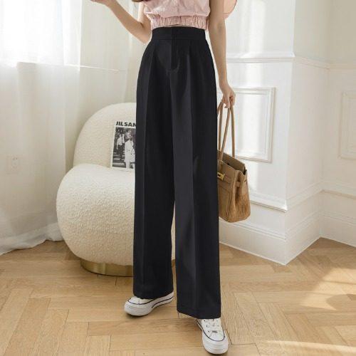 Quần Culottes Ống rộng Cao Cấp cạp cao hai cúc 002