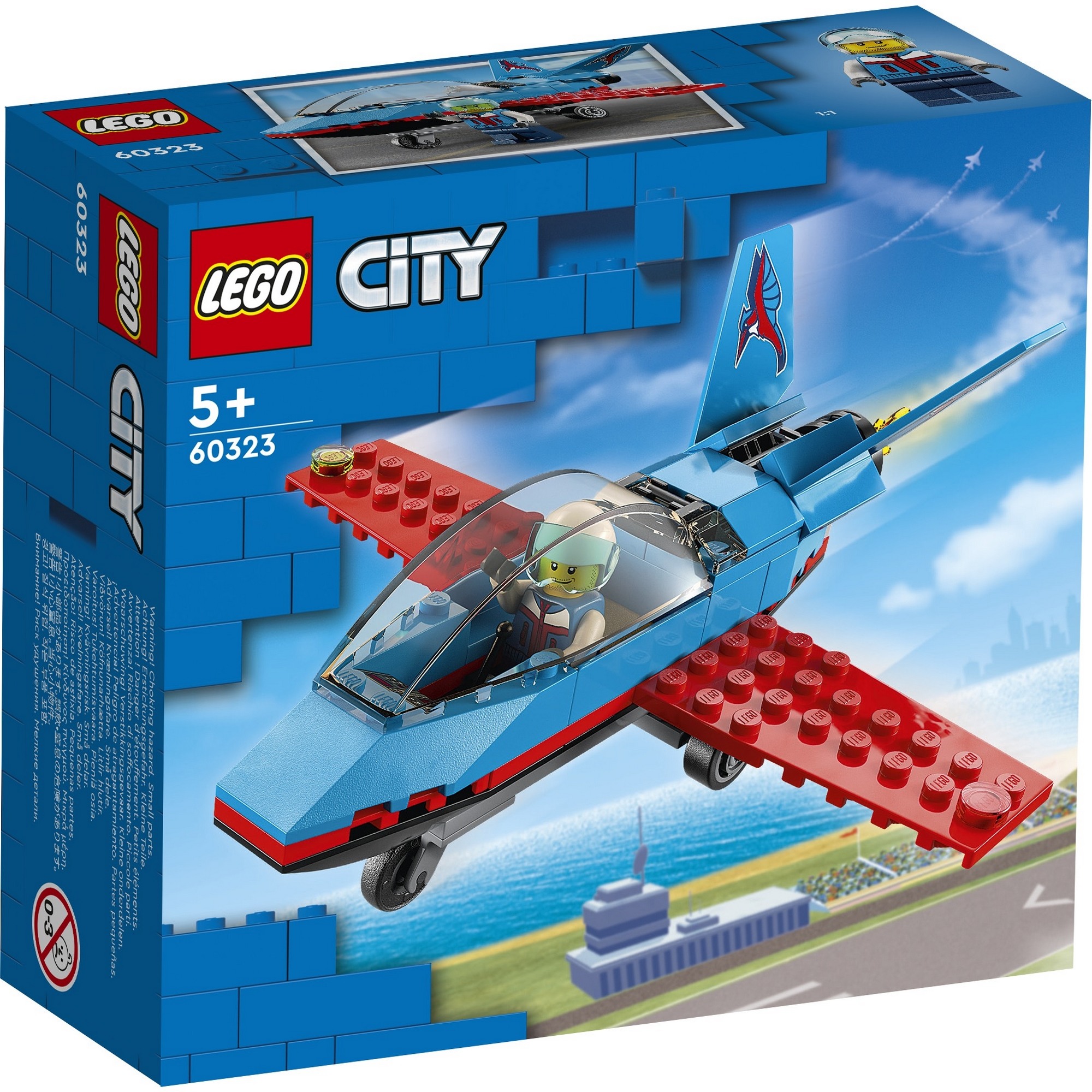 LEGO City 60323 Máy bay biểu diễn (59 chi tiết)