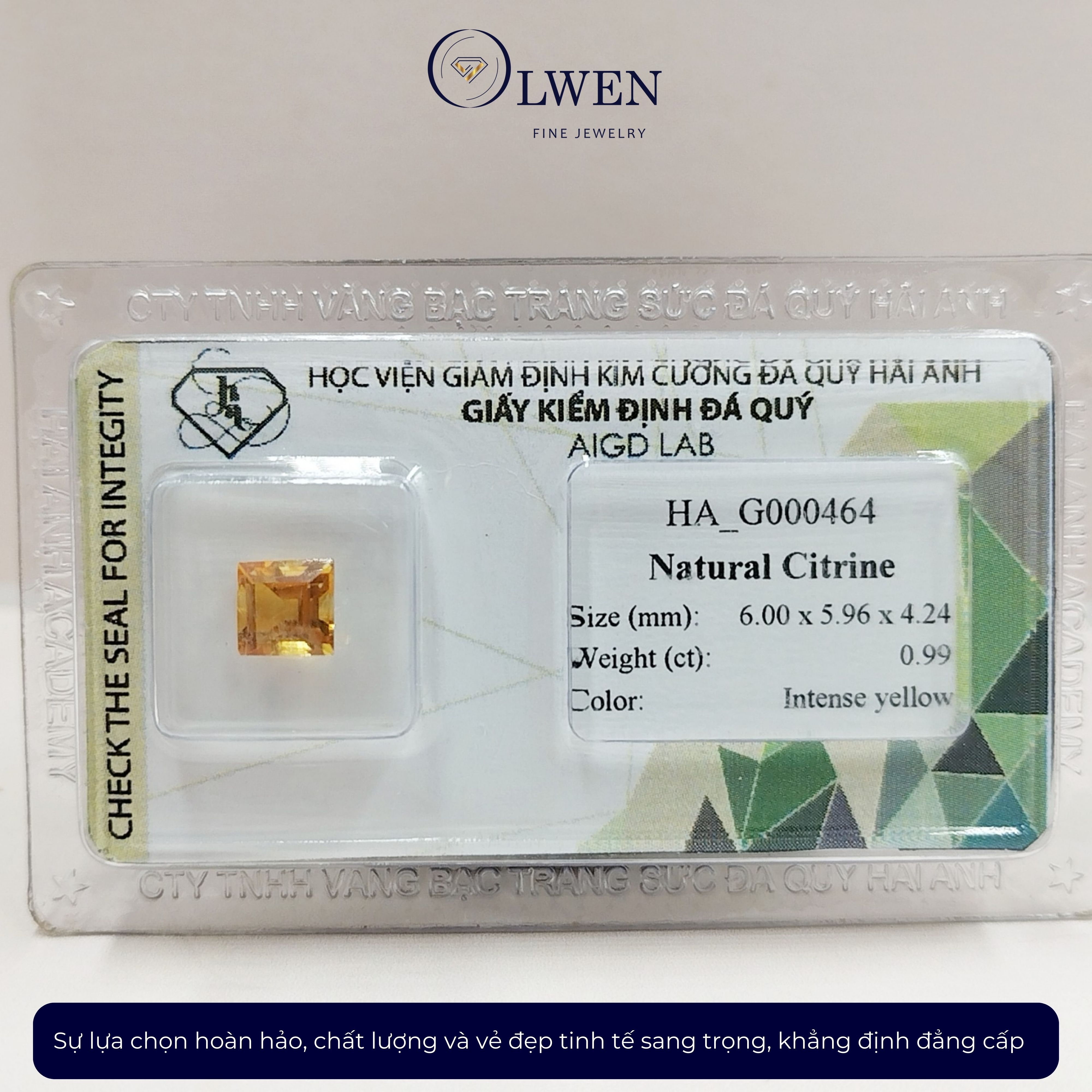 Viên đá thạch anh vàng (Citrine) thiên nhiên_HA-G000464