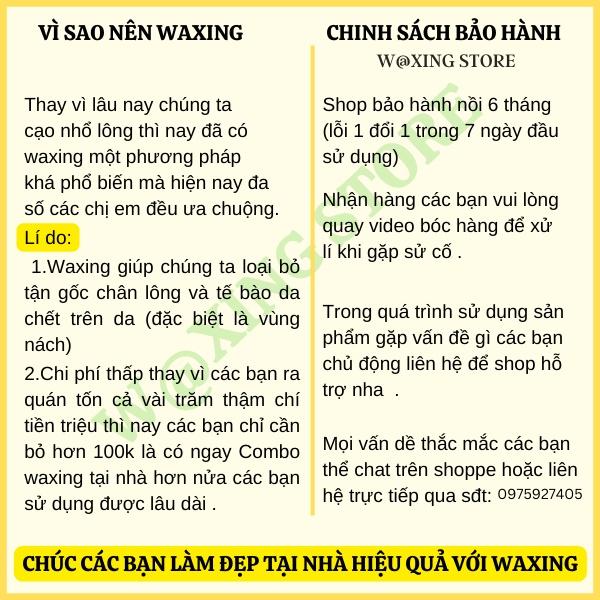 Nồi nấu sáp wax lông Pro 100 + Bát silicon + Sáp thơm bám lông tốt