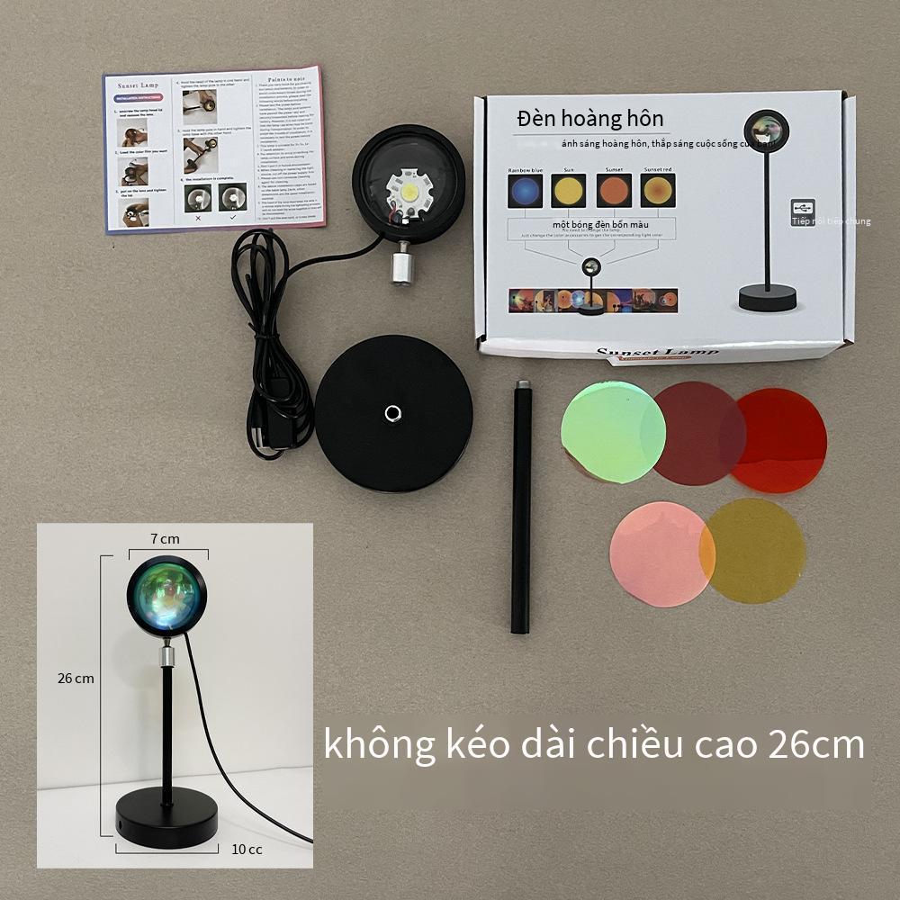 Đảm bảo chất lượng Điểm Hoàng hôn Ánh sáng hoàng hôn Lưới đỏ Chiếu Ánh sáng hoàng hôn Ánh sáng hoàng hôn Đèn sàn Phát sóng trực tiếp Ánh sáng bầu không khí hoàng hôn