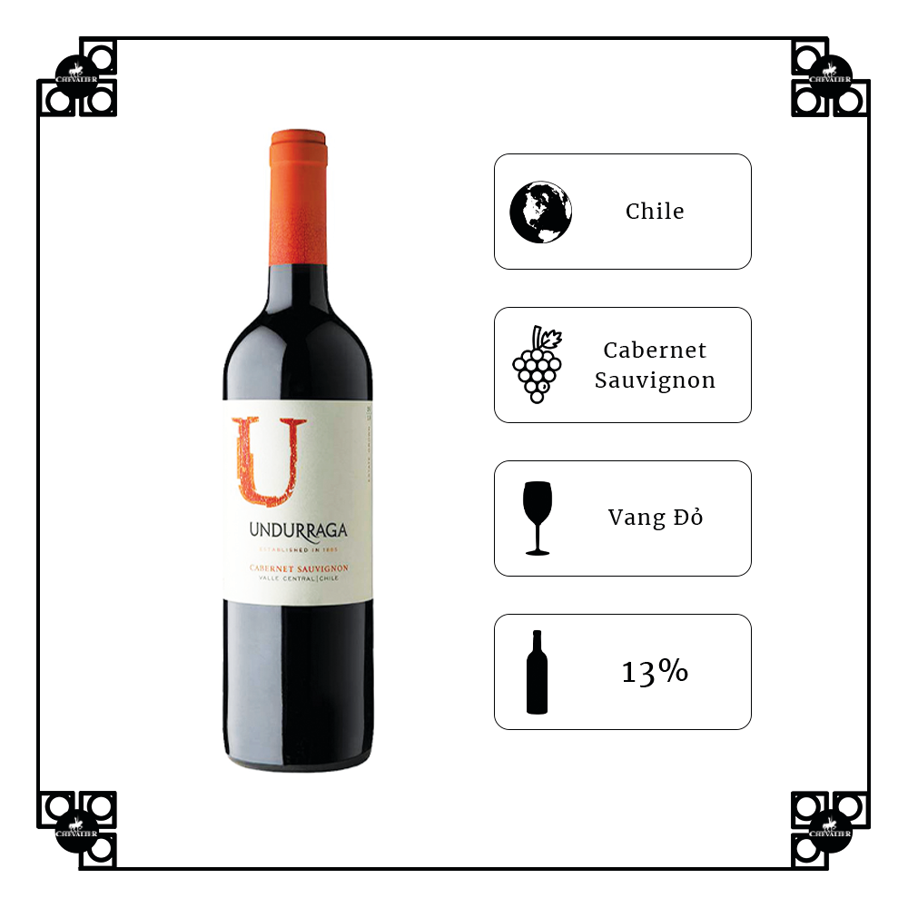 Rượu Vang Chile Undurraga U Cabernet Sauvignon