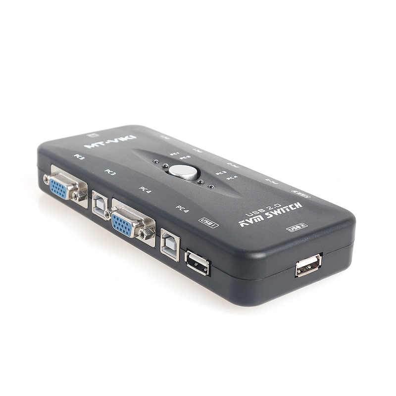 Bộ chia KVM USB MT- VIKI 4 cây dùng 1 màn hình - Hàng Nhập Khẩu