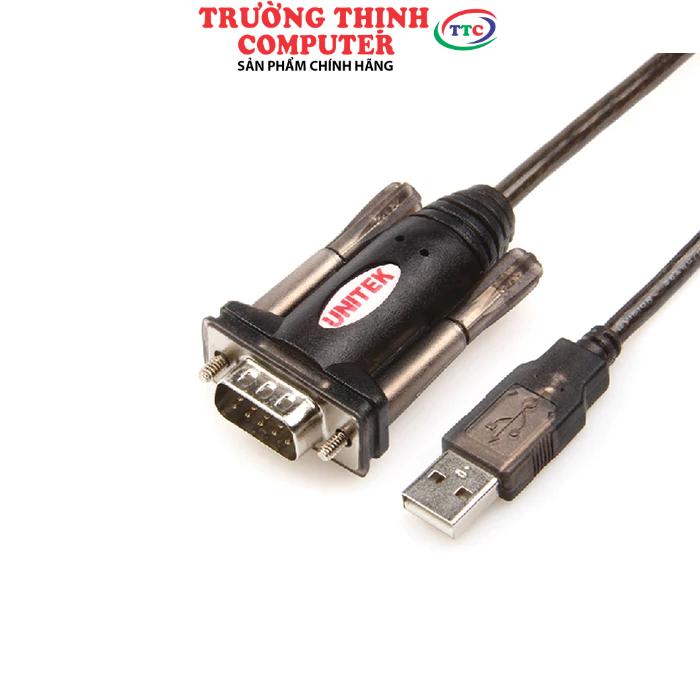 Cáp USB to Com RS232 Unitek Y- 105 - HÀNG CHÍNH HÃNG