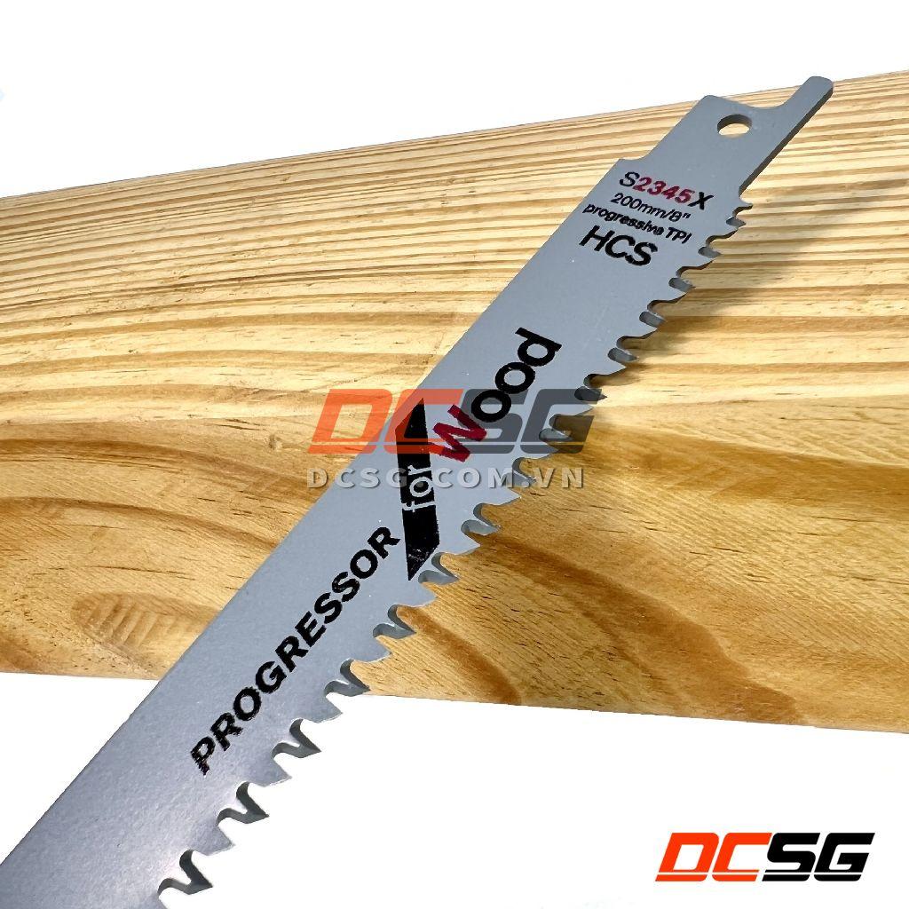 Lưỡi cưa kiếm cắt gỗ 200x19x1.25mm S2345X Bosch 2608654404 | DCSG