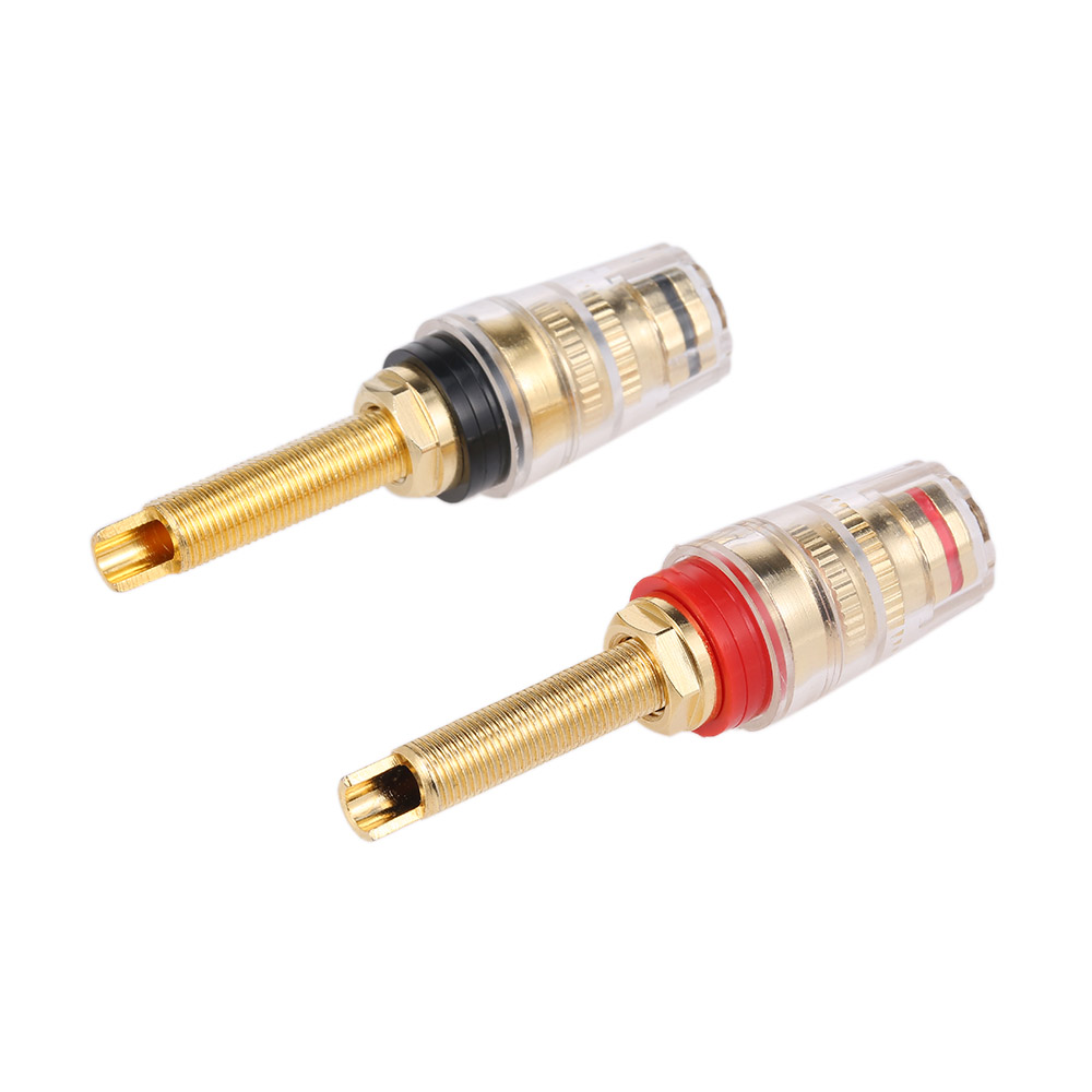 1 Cặp Thiết Bị Đầu Cuối HiFi 24 Mạ Vàng Với Ổ Cắm Chuối