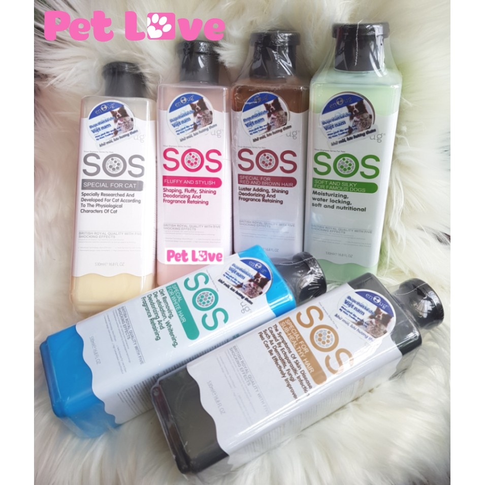 SỮA TẮM SOS CHO CHÓ MÈO