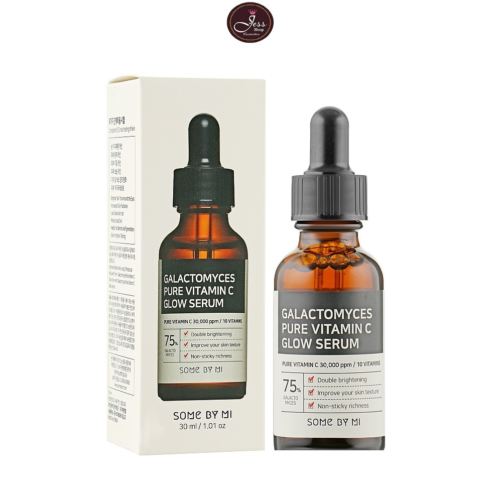 Tinh Chất Dưỡng Trắng, Chống Lão Hóa Nuôi Dưỡng Làn Da Sáng Mịn Some By Mi Galactomyces Pure Vitamin C Glow Serum