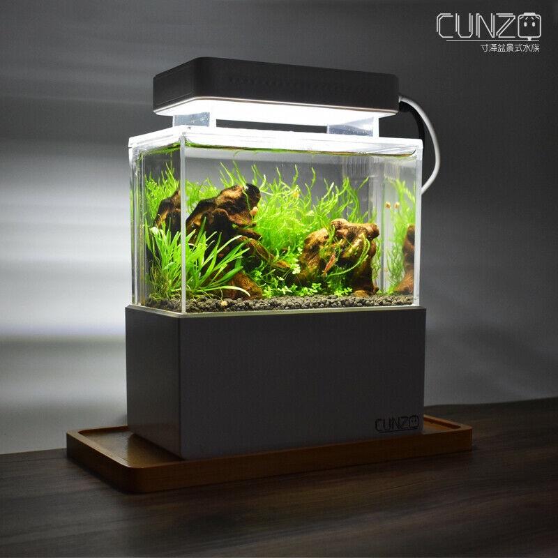 Bể cá siêu mini - Cunzo Mini Plastic Fish Tank