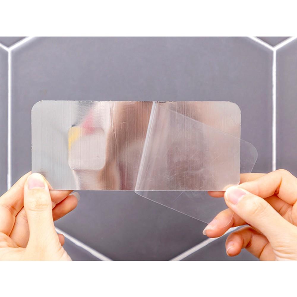 Kệ nhà tắm dán tường siêu dính chịu lực, kệ dán tường nhà tắm nhà bếp đa năng không gỉ sét