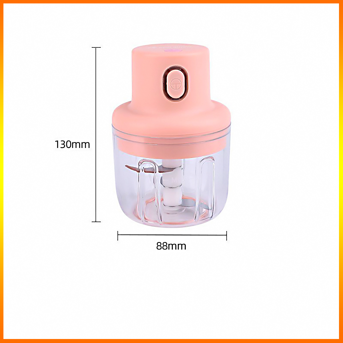 Máy xay tỏi ớt tích điện mini có cổng sạc usb - đa năng thể tích 250ml dễ dàng sử dụng