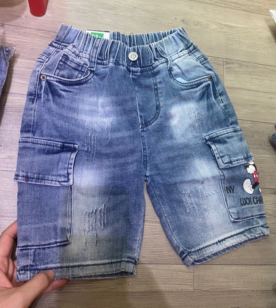 QUẦN JEANS LỬNG BÉ TRAI