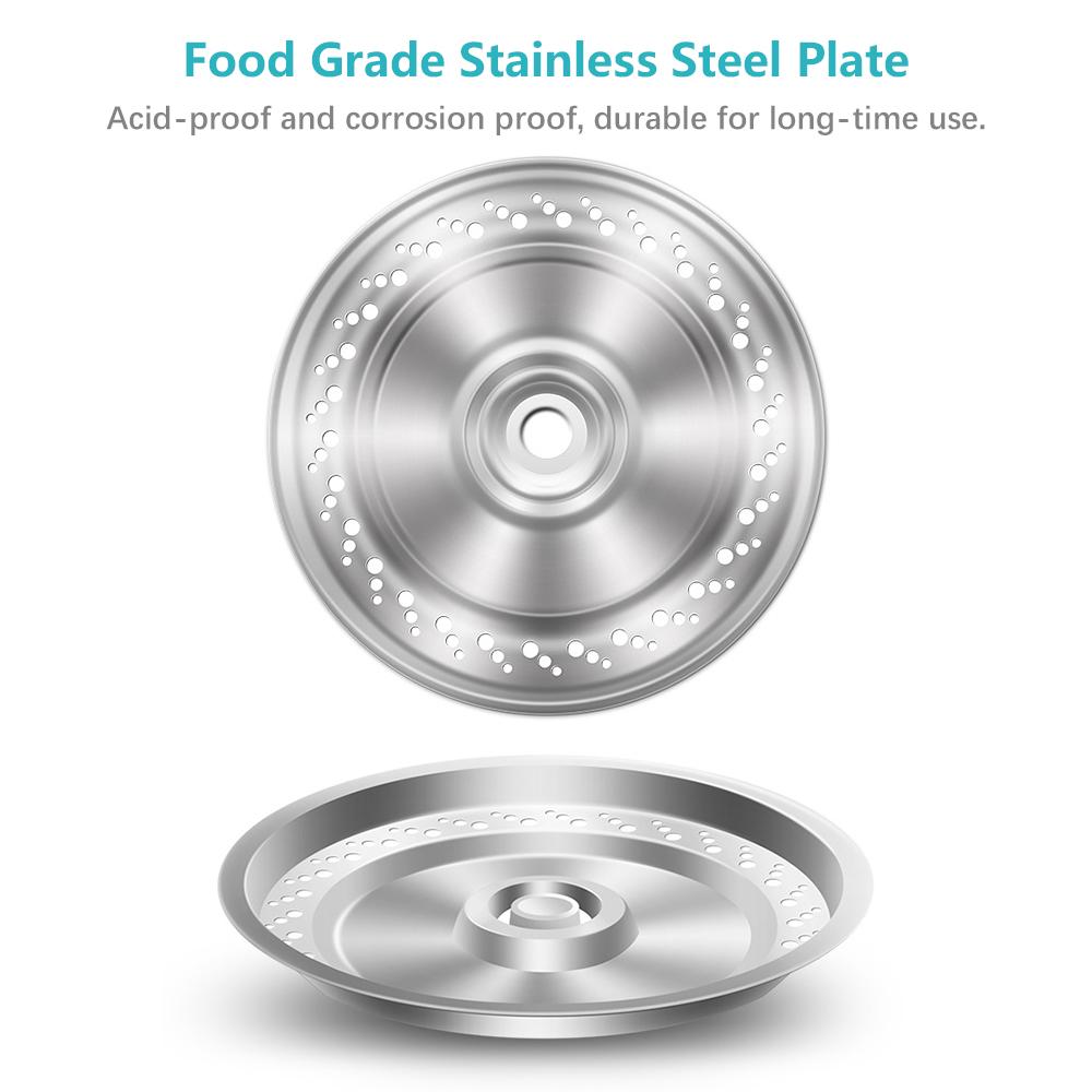 Smart Automatic Cat Dog Water Fountain 2.4L Capacity Stainless Steel Water Dispenser with Smart Pump Blue LED Light