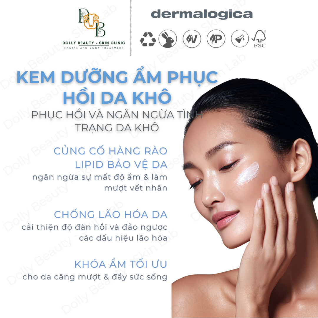Kem dưỡng dành cho da khô INTENSIVE MOISTURE BALANCE của Dermalogica - Dolly Beauty
