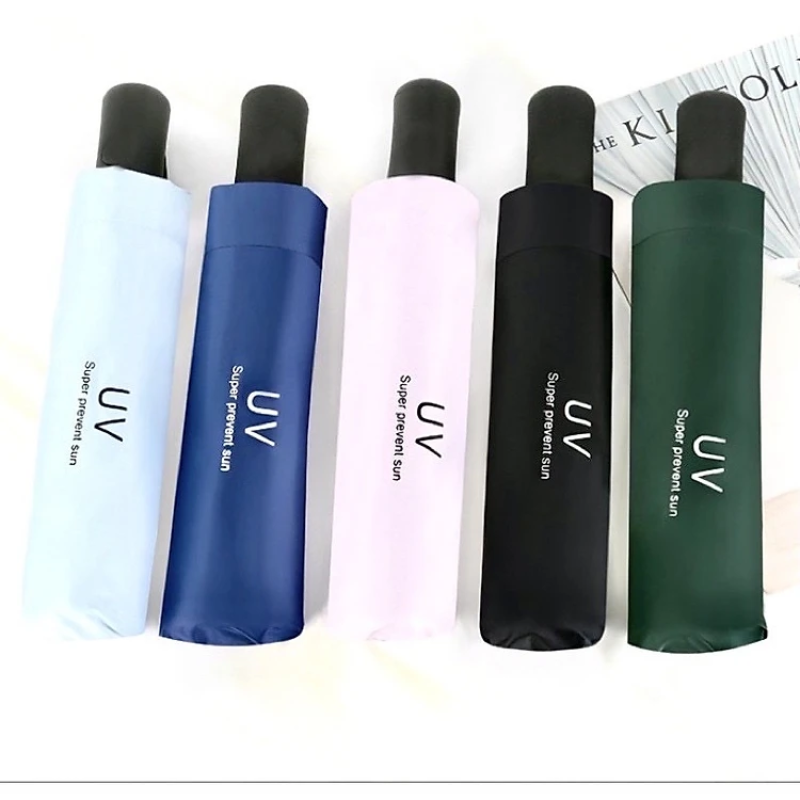 Ô Dù Gấp Gọn Chống Nắng Mưa, Chống Tia UV -  Ô Dù Cao Cấp mini tiện lợi