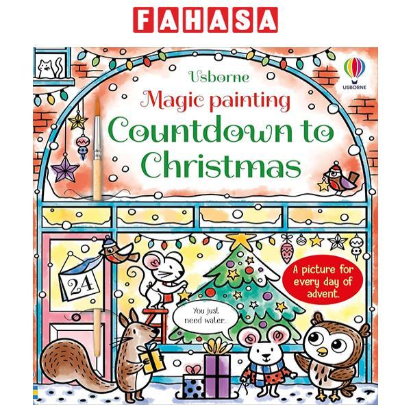 Sách ngoại văn: Magic Painting Countdown To Christmas