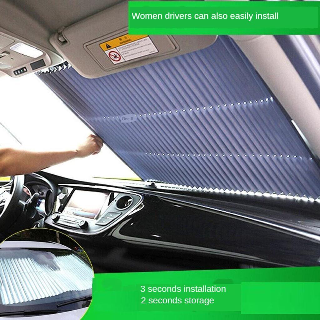 Universal Car Vehicle Retractable Curtain Prevent  Into Your Car