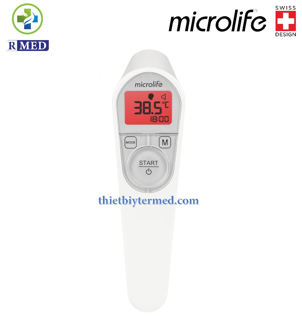 Microlife NC200 - Nhiệt Kế Hồng Ngoại Đo Trán- An Toàn Cho Bé