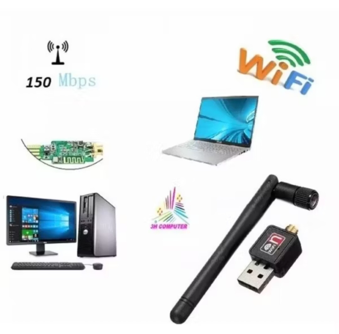 BỘ THU PHÁT SÓNG WIFI KẾT NỐI WIFI CHO MÁY TÍNH LAPTOP