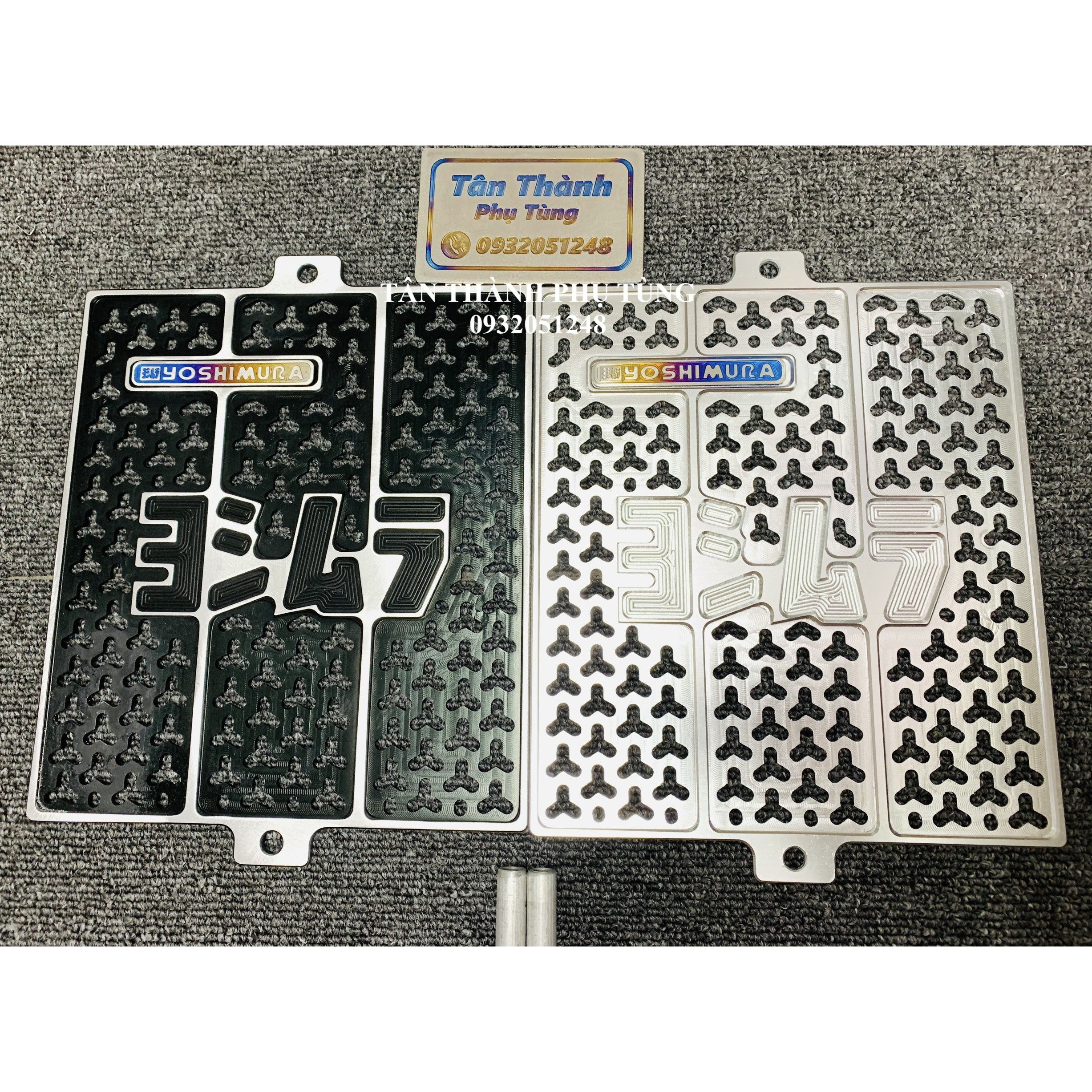 Két nước nhôm dành cho Raider Fi- Satria kiểu nhật