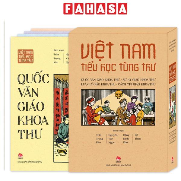 Sách - Boxset Việt Nam Tiểu Học Tùng Thư (Hộp 4 Cuốn) (Tái Bản 2025)