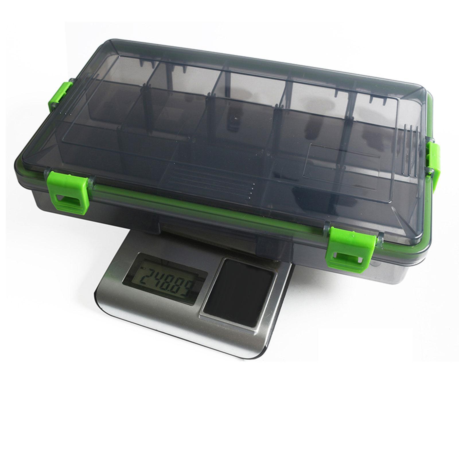 Fishing Tackle Box Tackle Storage Durable Multi Compartments Waterproof Lure Case Practical Lure Hooks Removable Inserts Container Organizer