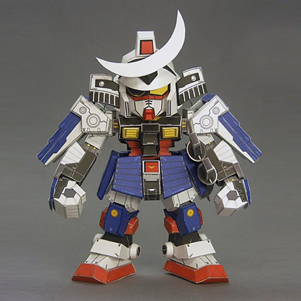 Mô hình giấy Gundam Robot Musha Masamune