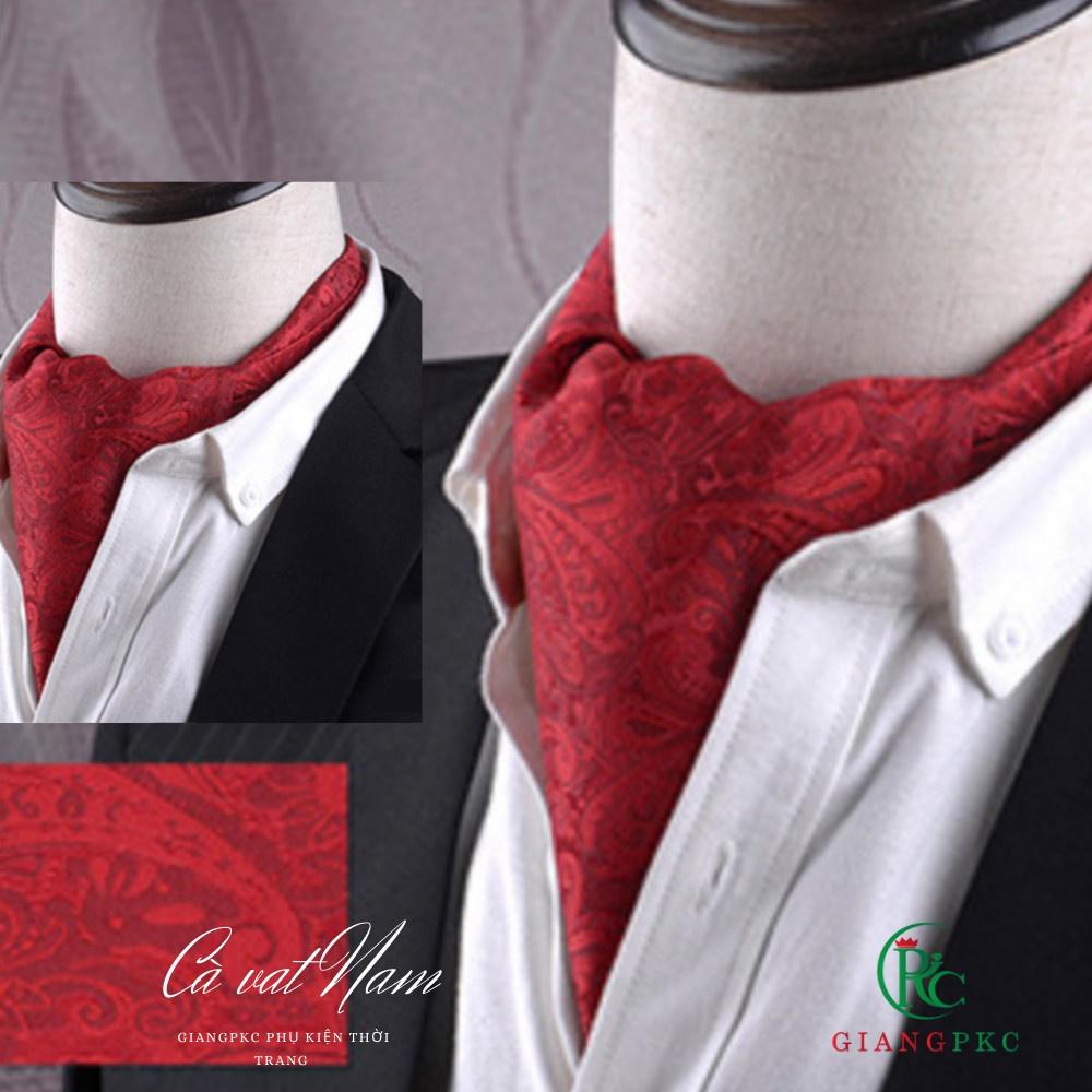 Khăn quàng cổ phong cách quý Tộc thời trang Anh Quốc ASCOT TIE Giangpkc K01-09