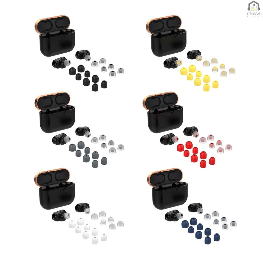 Set 7 cặp nút silicon mềm bọc đầu tai nghe nhét tai WF-1000XM3