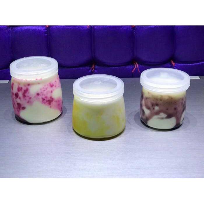 Hộp sữa chua, Hũ sữa chua 100ml, 110ml, 120ml, 140ml, 160ml nhựa dày kèm nắp