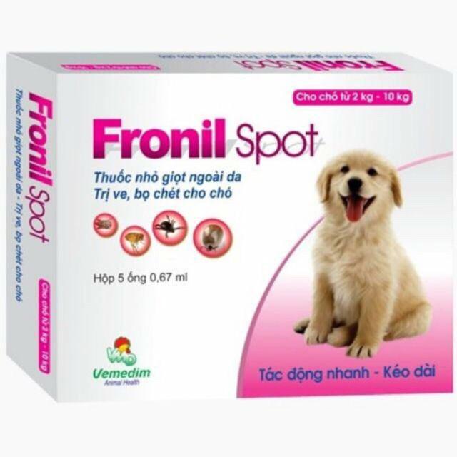 Nhỏ gáy trị ve rận ,bọ chét Fronil Spot cho Chó mèo,thú cưng - familypetshop.vn