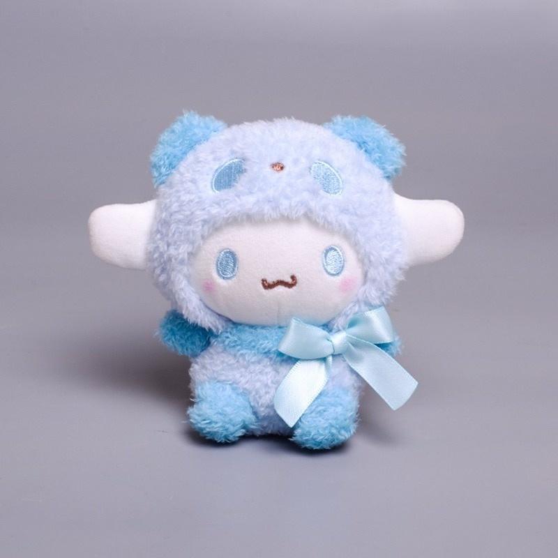 Búp bê nhồi bông hình nhân vật hoạt hình My Melody Kuromi xinh xắn 10cm