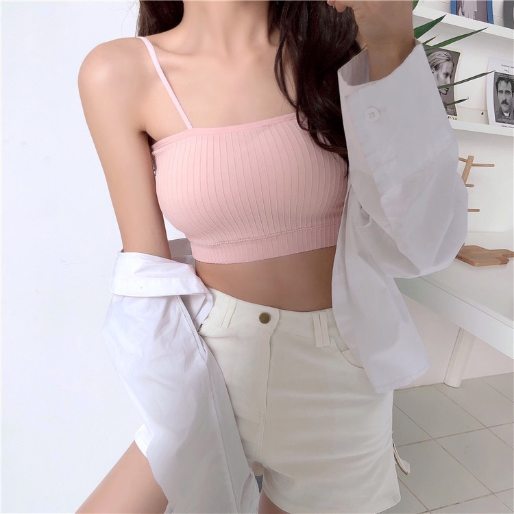 ÁO HAI DÂY BRA TĂM CÁ TÍNH TỪ 40-55KG DÀNH CHO NỮ