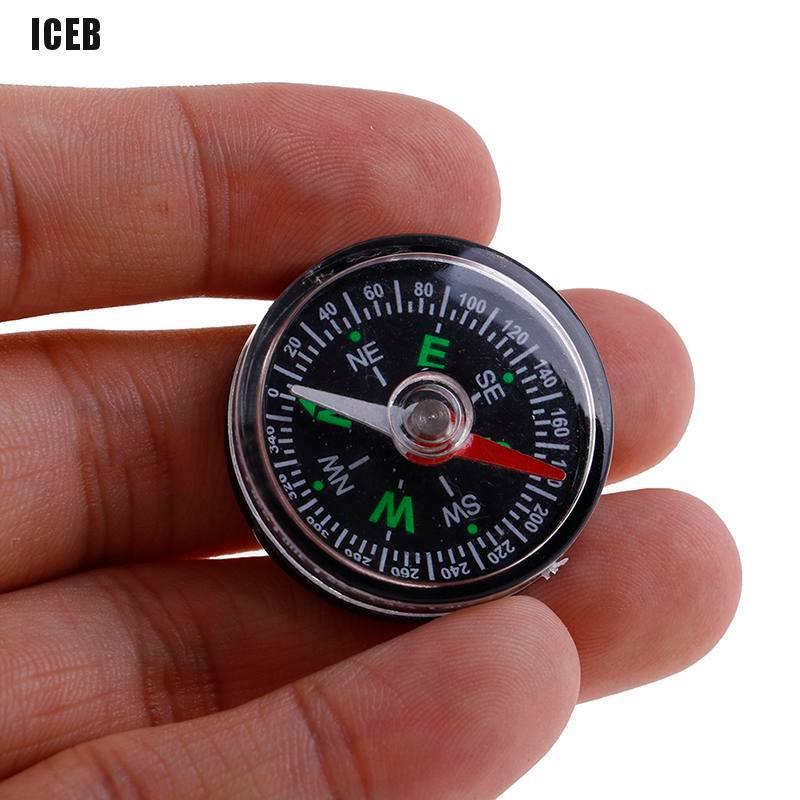 iceb 30mm Mini Compass Camping Hiking Outdoor Travel Navigation Wild Survival Tool