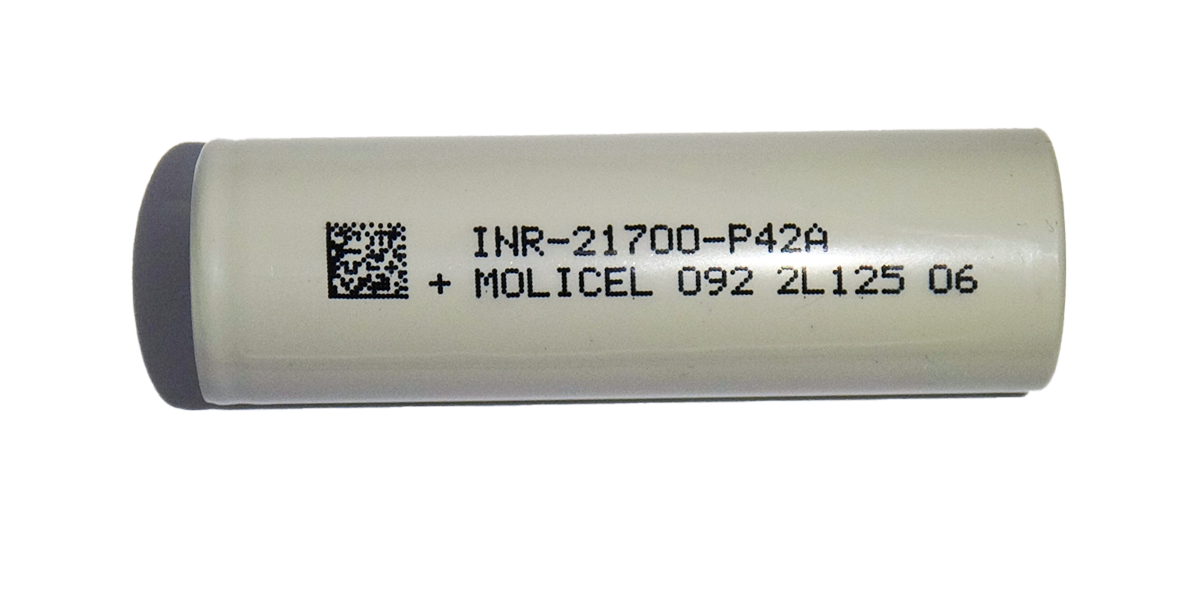 Pin P42A 21700 Molicel Lithium Rechargeable Battery - Hàng nhập khẩu