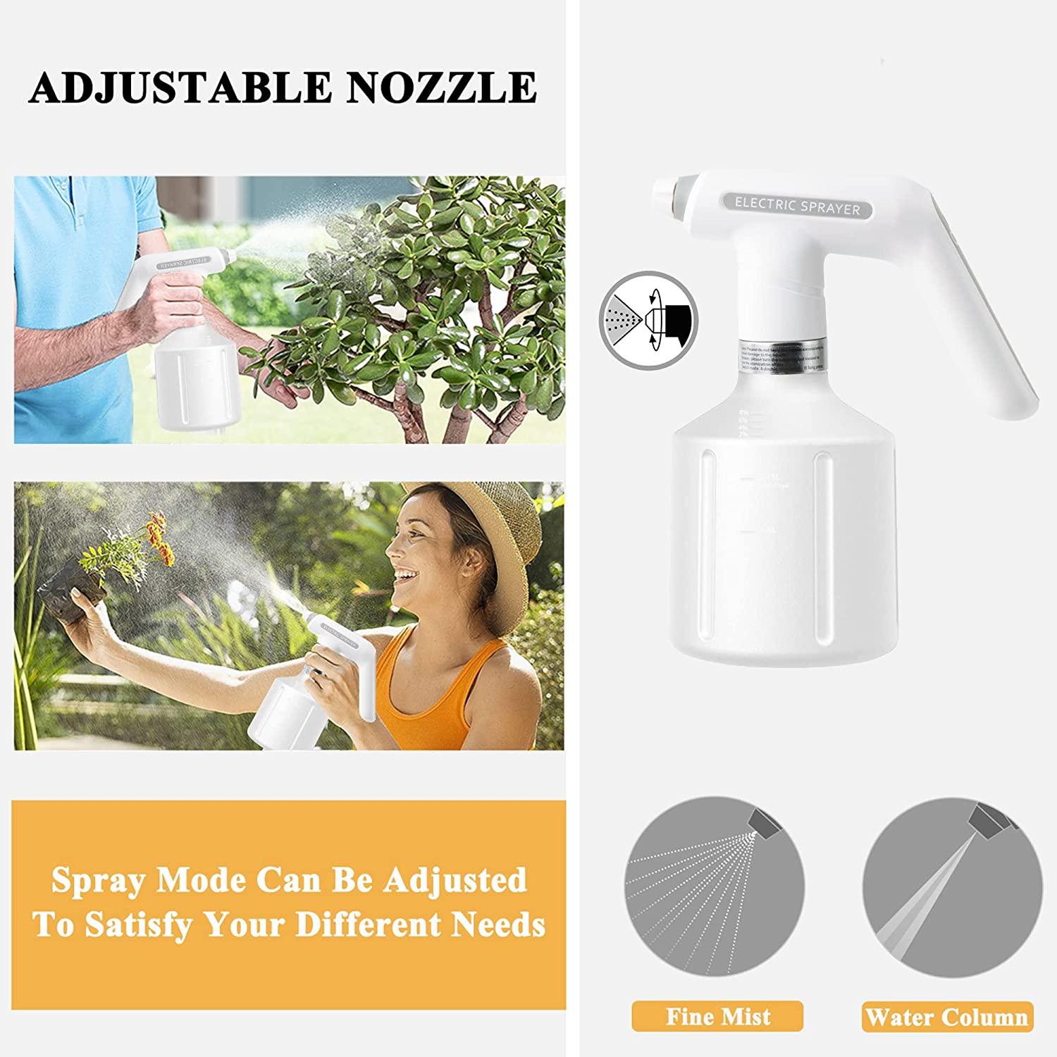 Bình Xịt Điện Cho Cây, Bình Tưới Điện Sạc USB