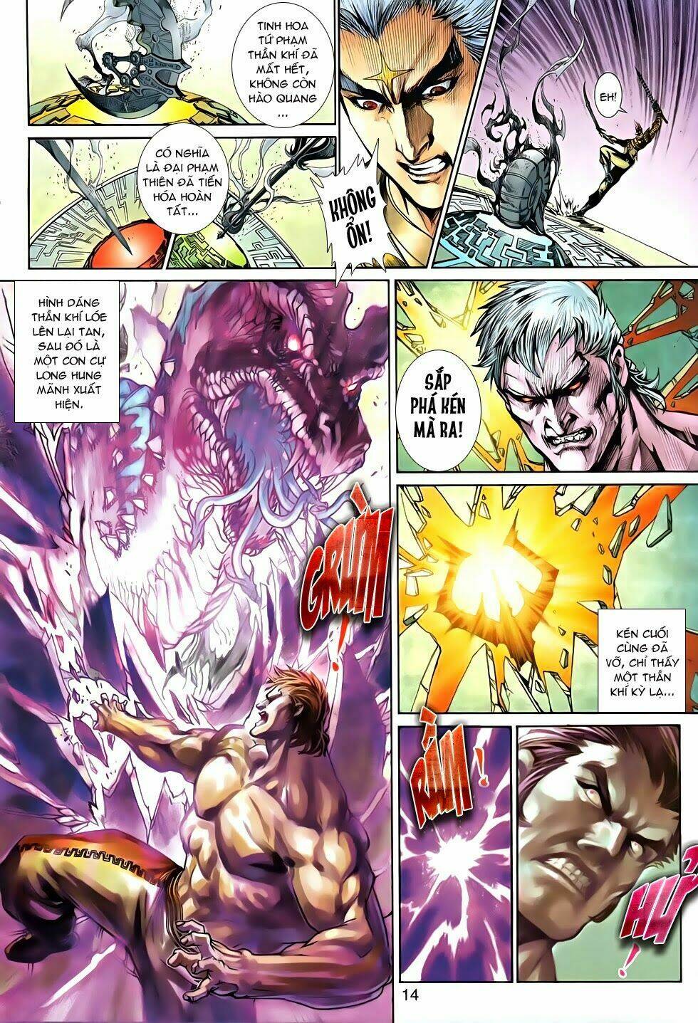 thần binh tiền truyện 2 - truyền thuyết bất diệt chapter 13 14