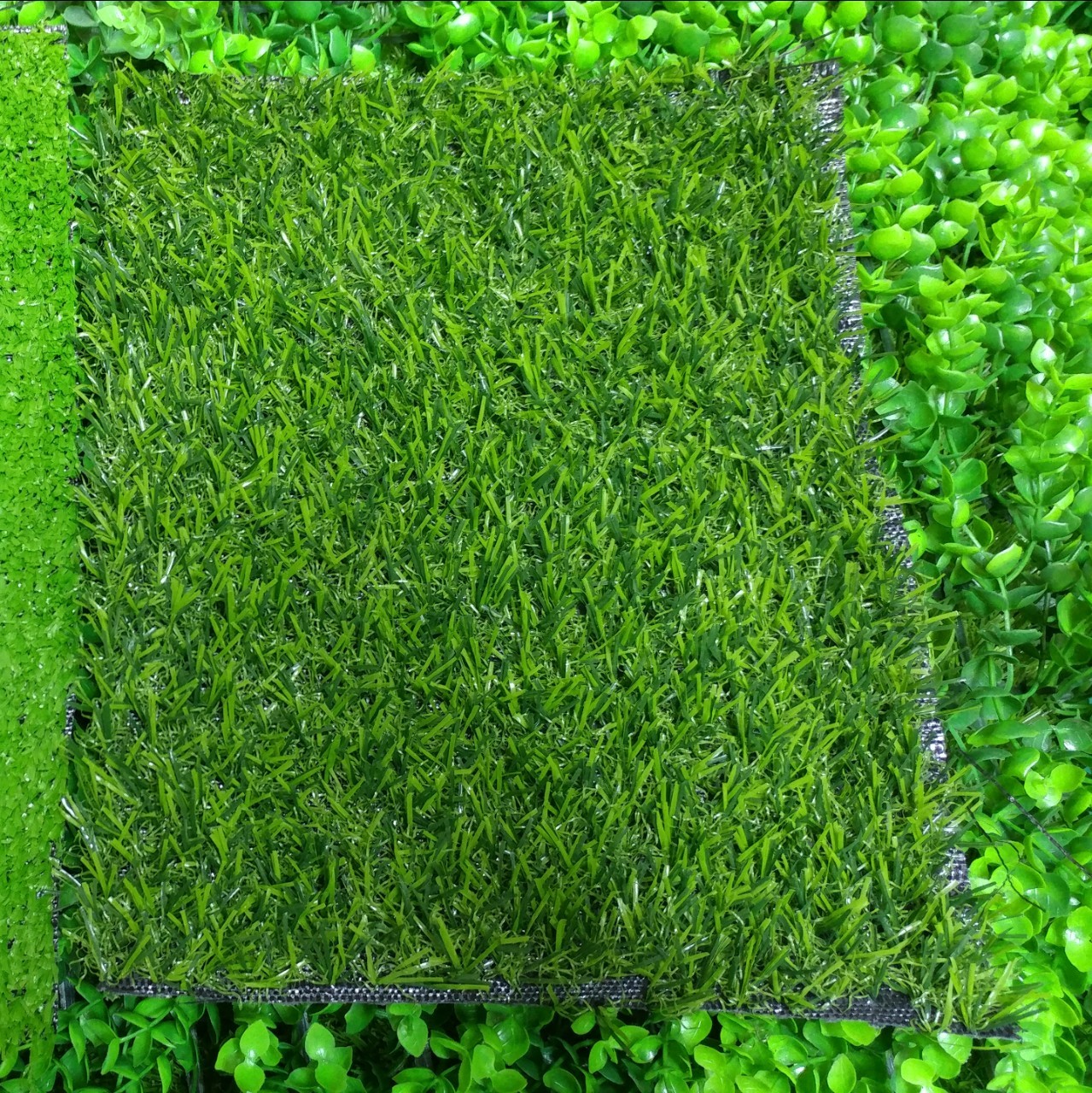 [Kích thước 2m x 0.5m] Thảm cỏ nhân tạo - tấm cỏ nhựa trải sàn - cỏ giả cao 2cm màu xanh sẫm, xanh tươi (đế thường)