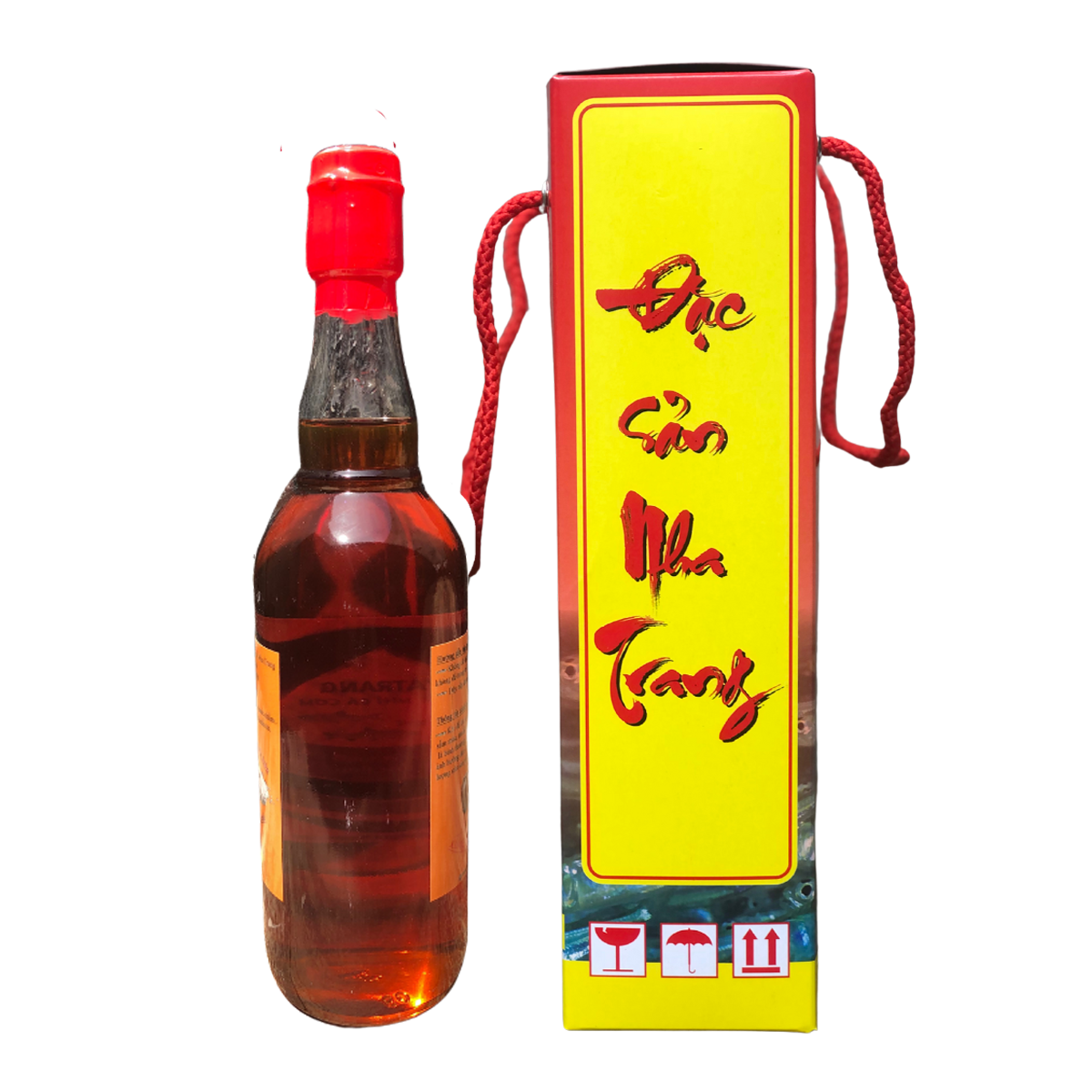 Nước mắm nguyên chất YaTrang 1000ml - Cốt nhỉ cá cơm than, ủ 18 tháng, chai thủy tinh