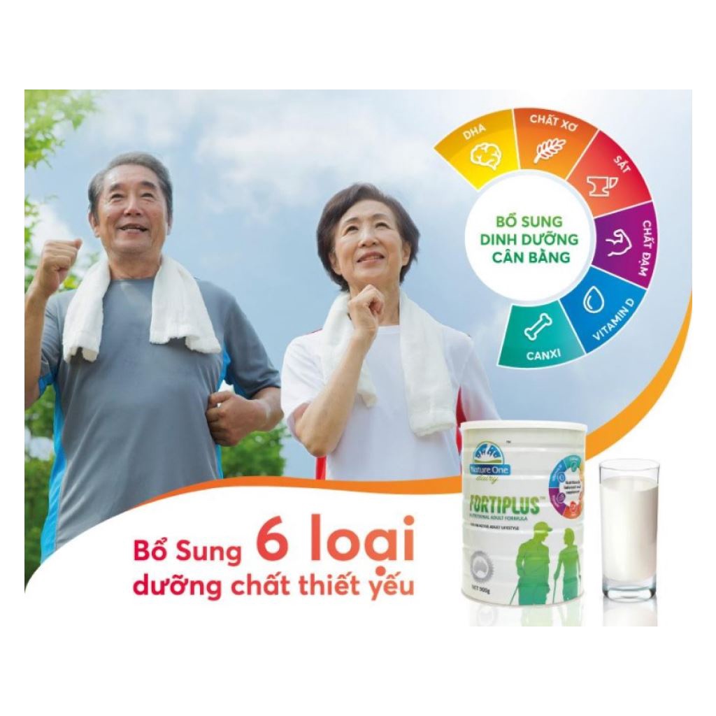 Sữa Công Thức Cho Người Từ 40 Tuổi Nature One Fortiplus – Bổ Sung Dưỡng Chất Thiết Yếu - Hàng Nhập Khẩu Chính Hãng