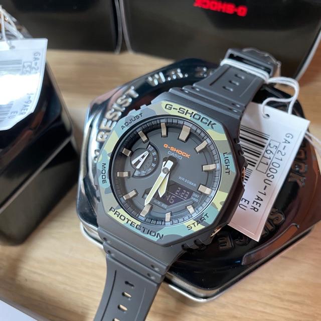 Đồng hồ nam G-Shock Casio Anh Khuê bảo hành 5 năm GA-2100 GA-2100SU-1ADR