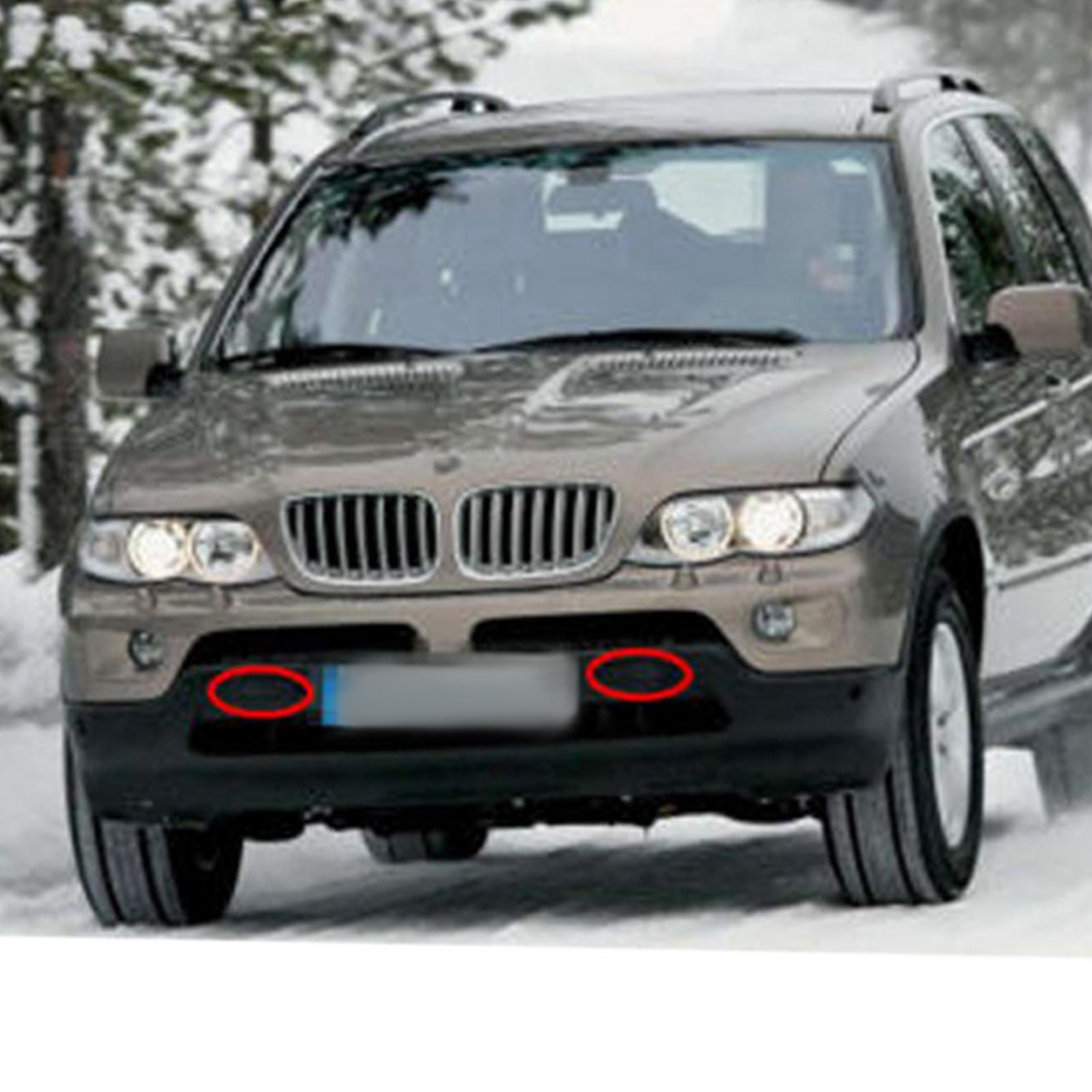 Front Bumper Tow Hook Cover Cap for  x5 3.0i E53 x5 4.4i E53 Durable