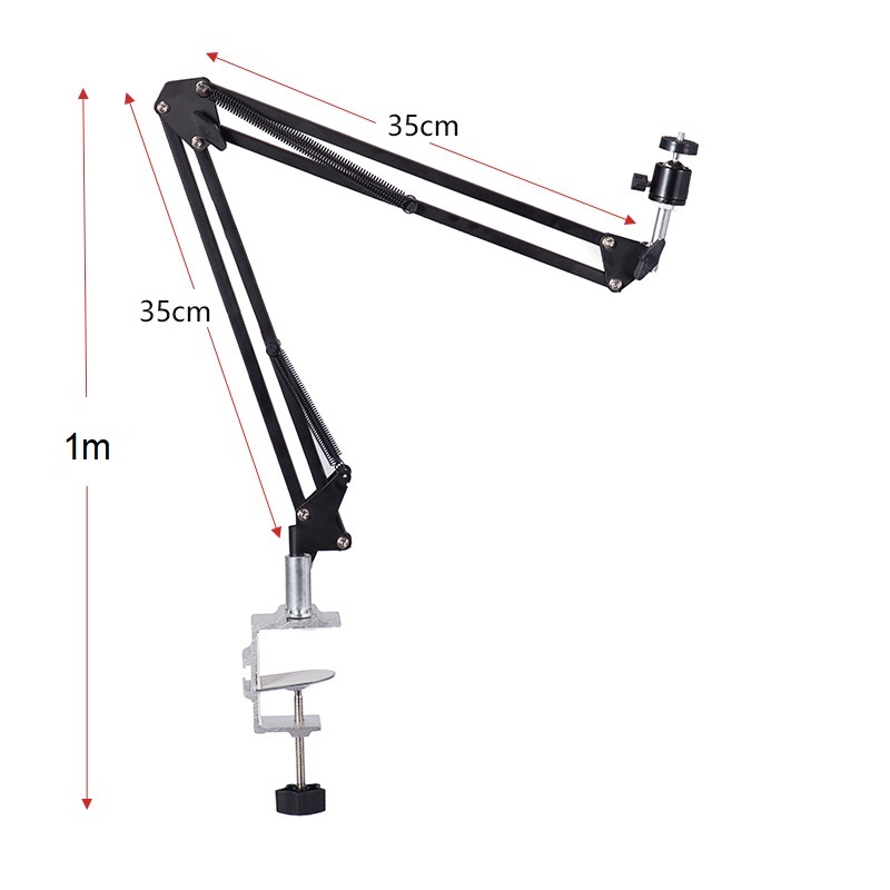 Giá đỡ máy chiếu đầu giường xoay 360 chân đúc nguyên khối