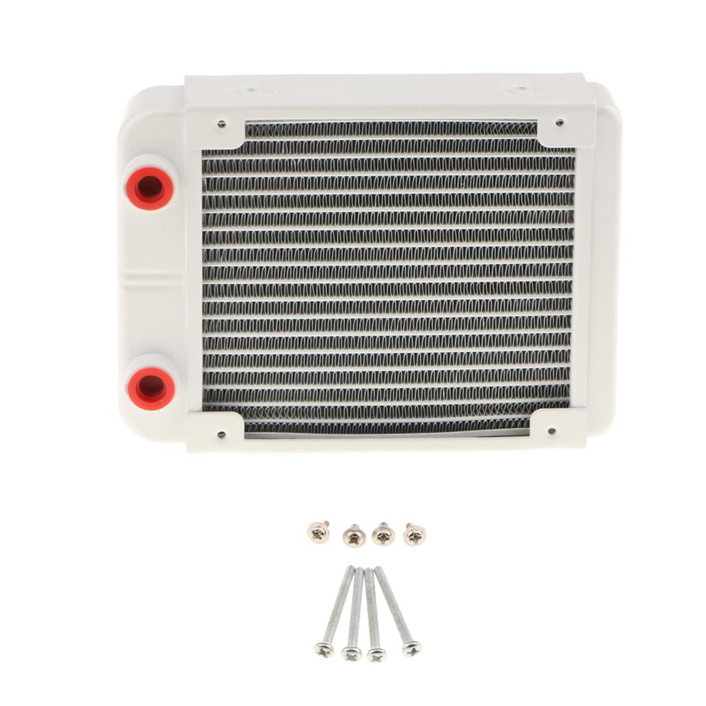 120mm 18 Tubes G1/4 Computer Water Cooling for CPU